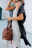 Women's Cardigan Fashion Medium and Long Sleeveless Vest Women