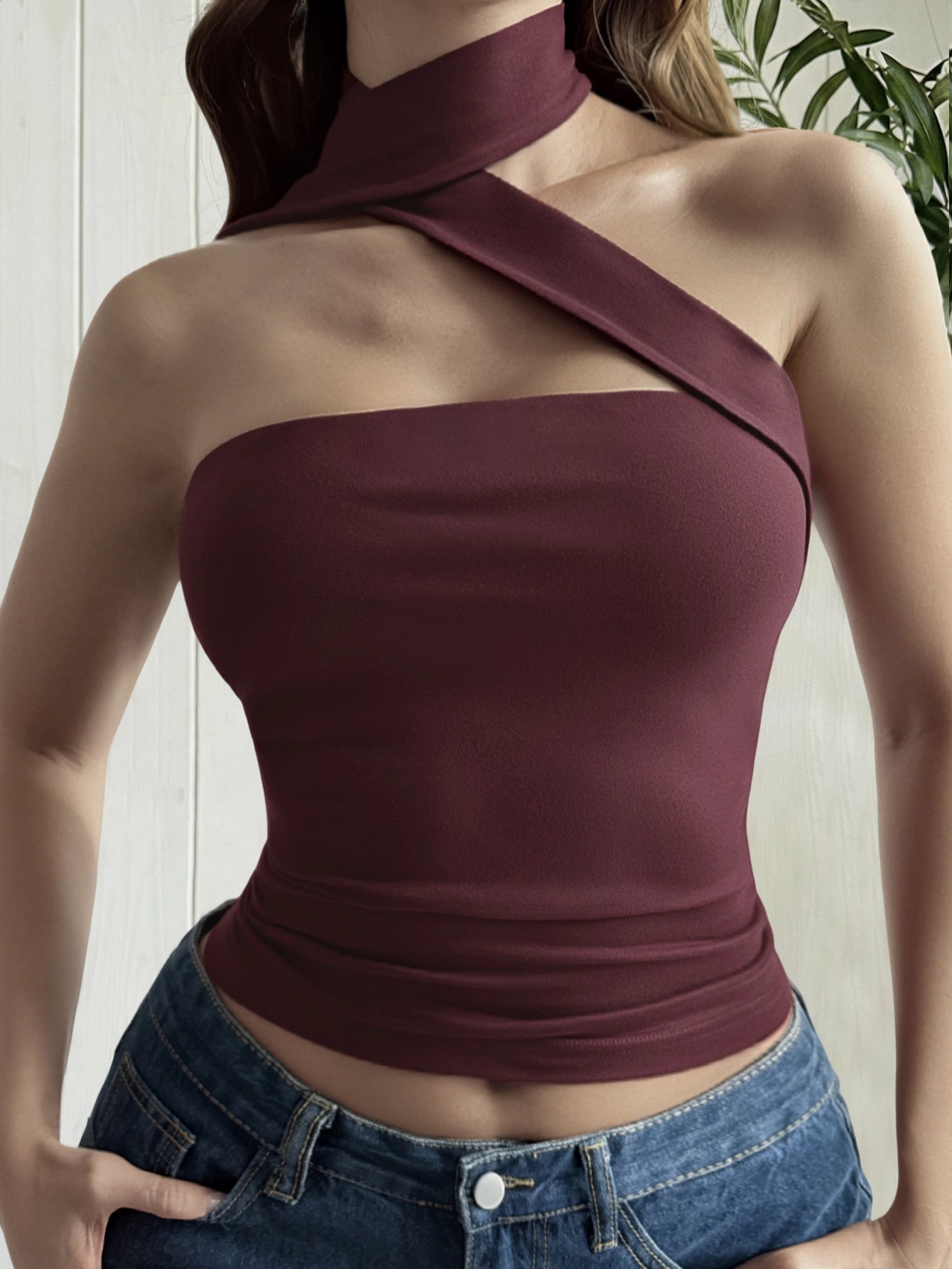 Women Tube Tank Top Sleeveless