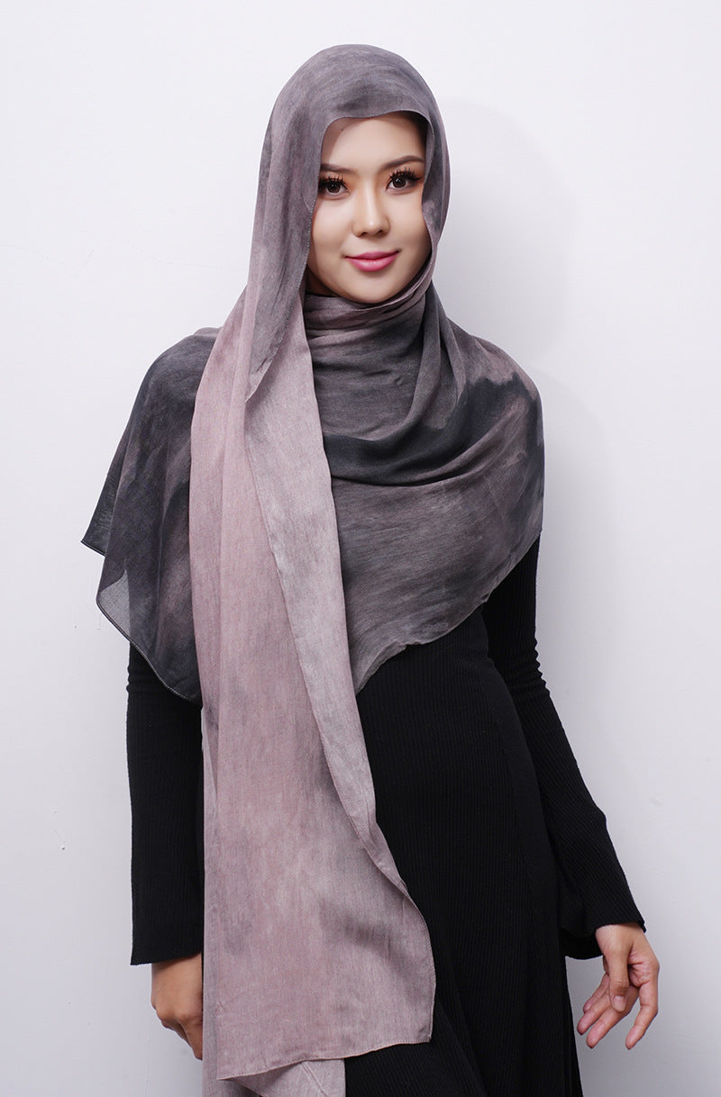 Cotton Headscarf Soft Lightweight and Breathable Daily Fashion Headscarf