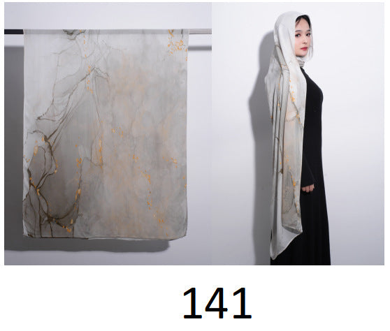 Cotton Headscarf Soft Lightweight and Breathable Daily Fashion Headscarf