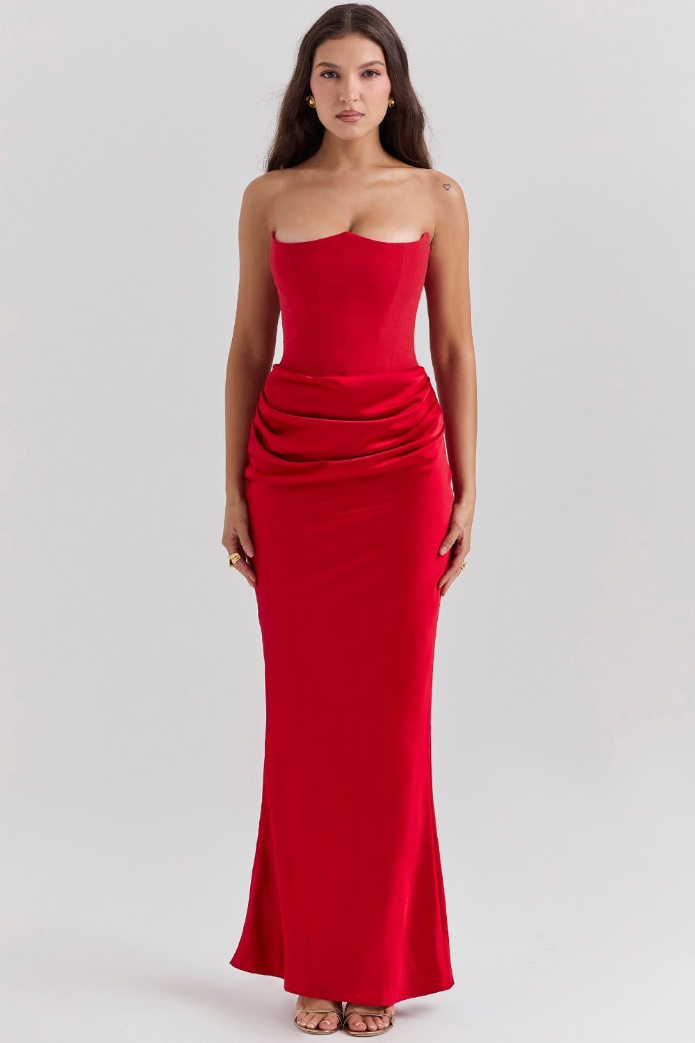 Tubular Sexy Slim Fit Fishtail Dress Women's Evening Dress