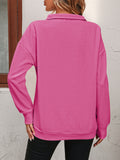Womens Zipper Hooded Sweatshirt Hoodies Winter Causal