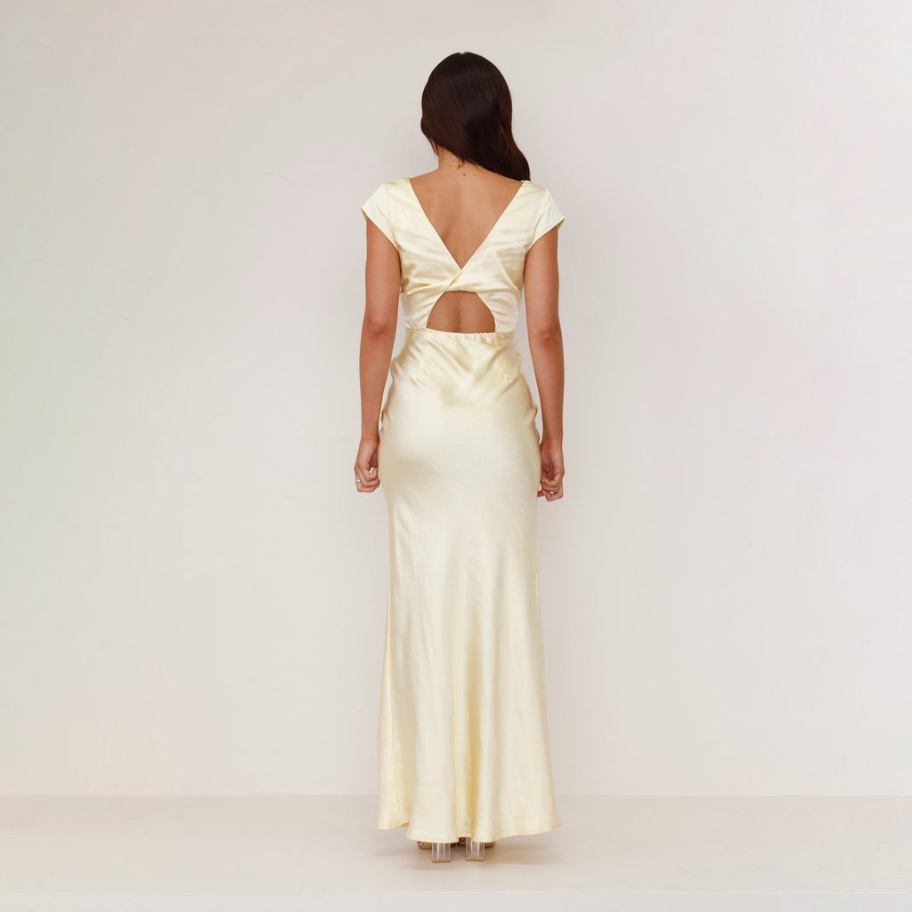 Women Sexy Deep V Slim Back Dress