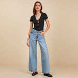 Women Summer Sexy Waist Bodysuit Jumpsuit
