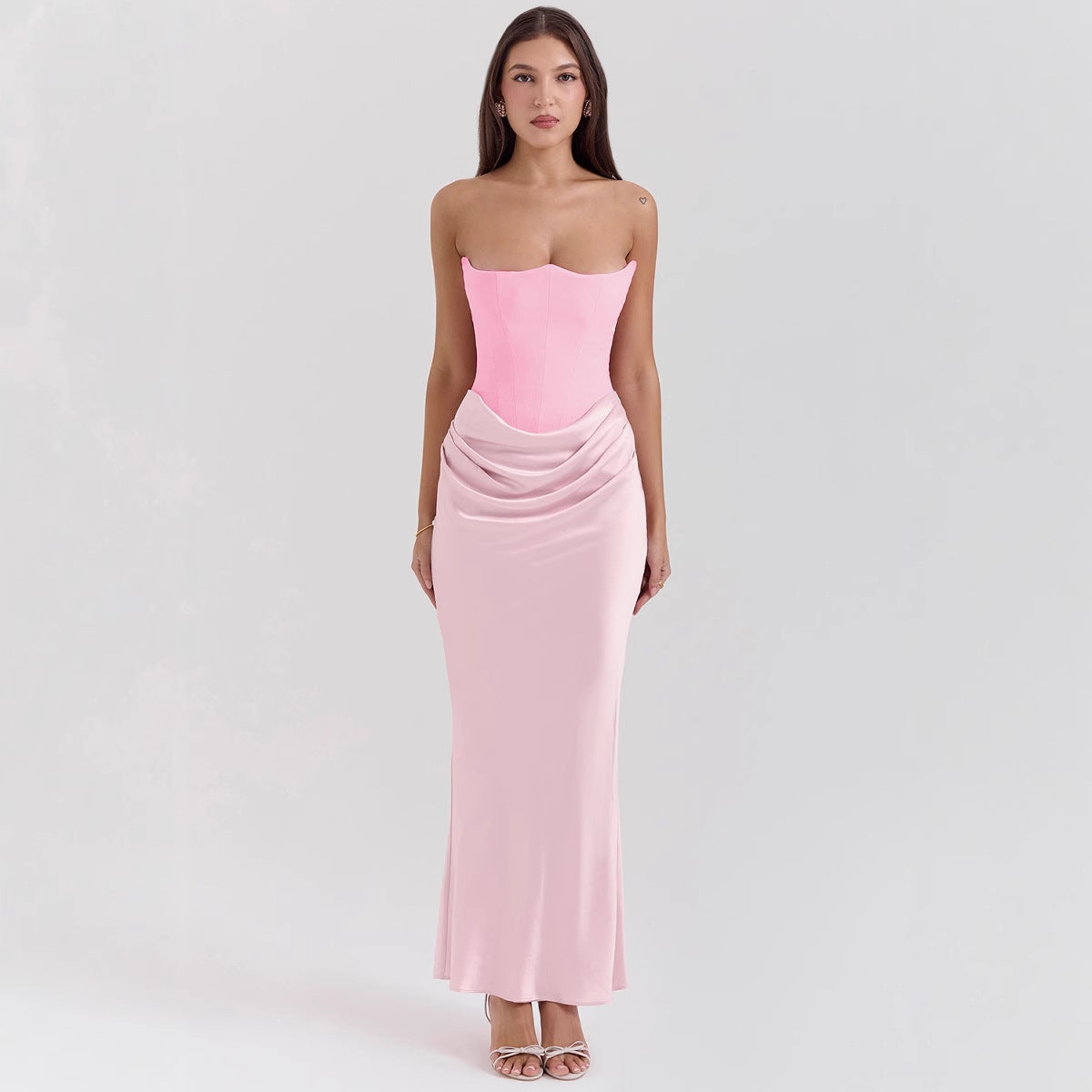 Tubular Sexy Slim Fit Fishtail Dress Women's Evening Dress