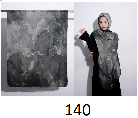 Cotton Headscarf Soft Lightweight and Breathable Daily Fashion Headscarf