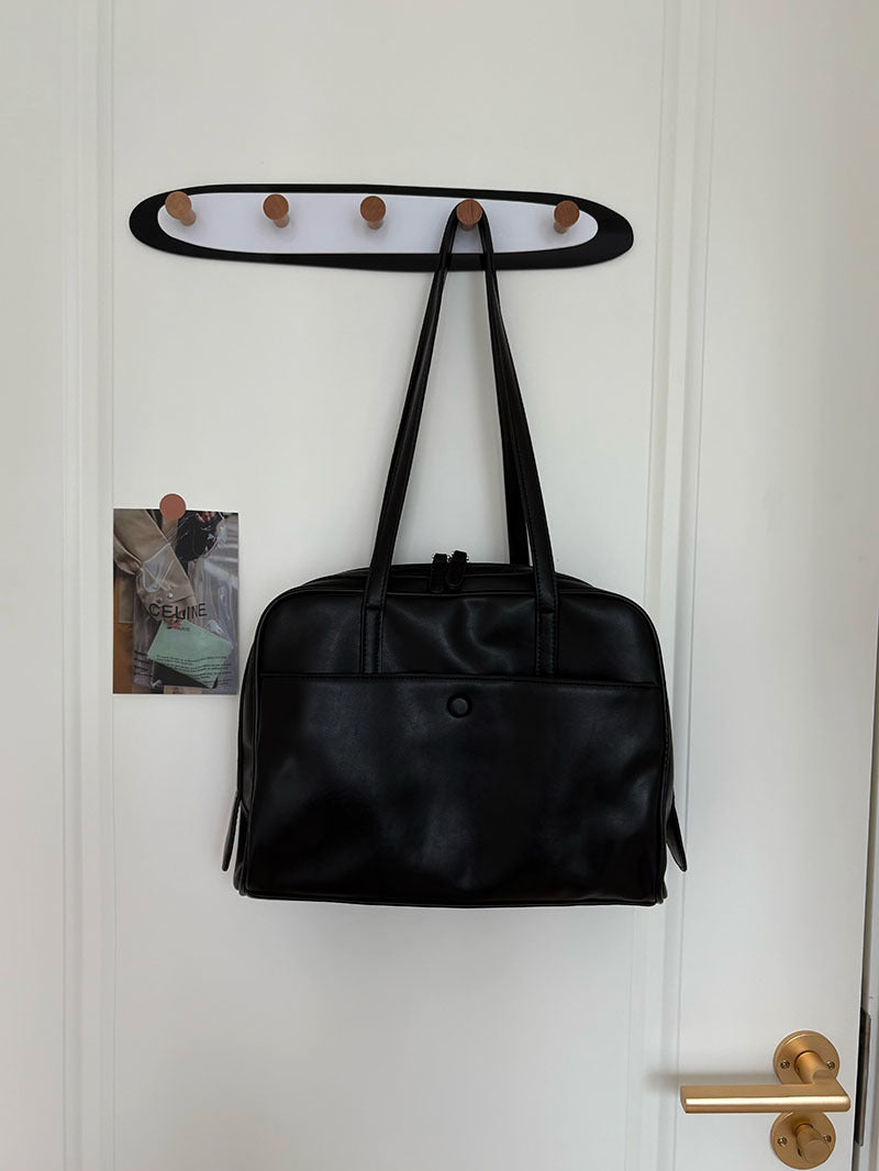 Women Vintage Shoulder Bag Portable Large Capacity Tote Bag