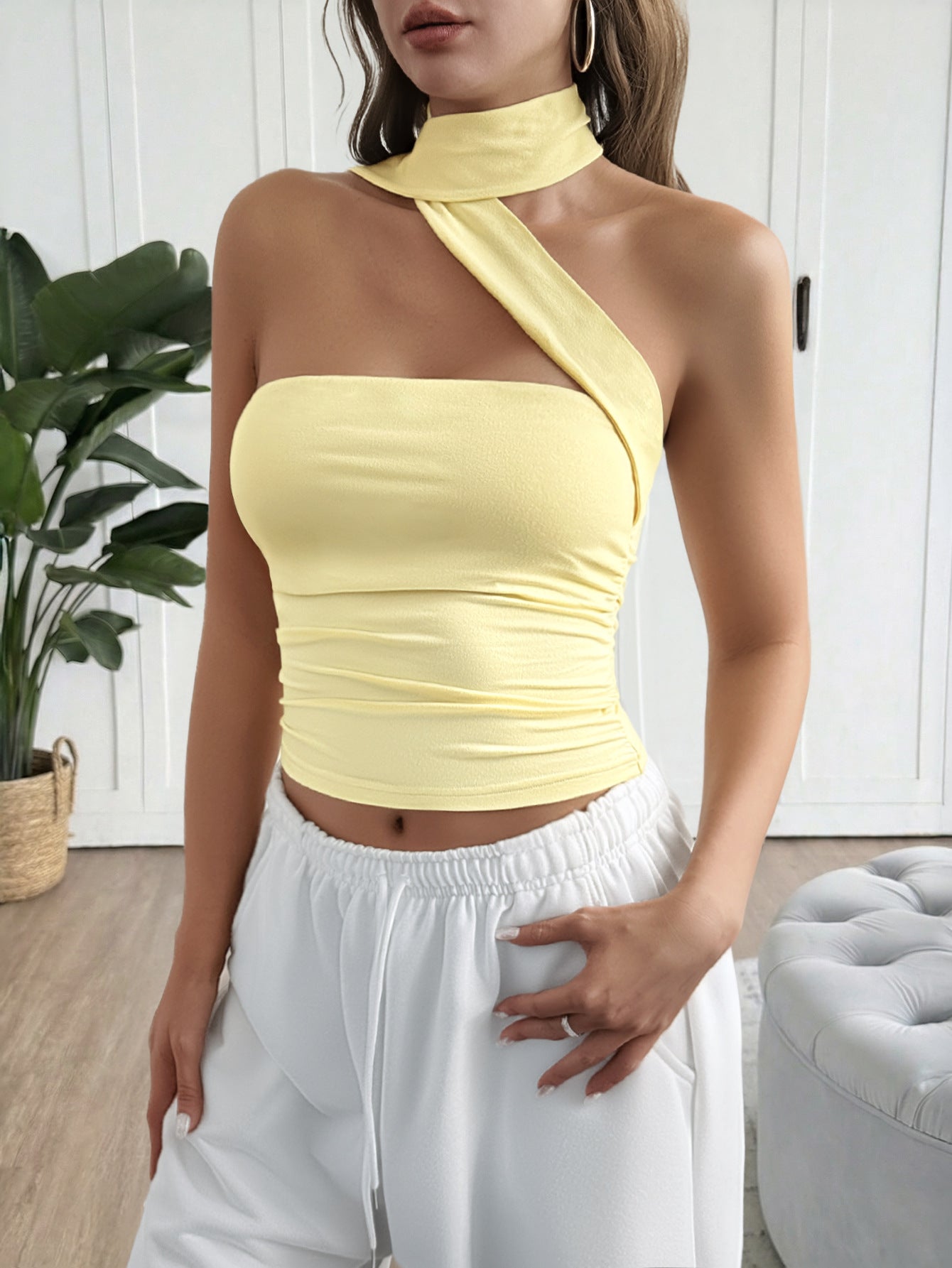 Women Tube Tank Top Sleeveless