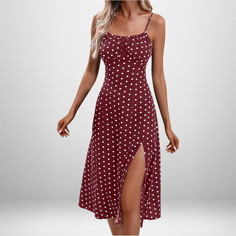 Women Sexy High Waist Sleeveless Dress