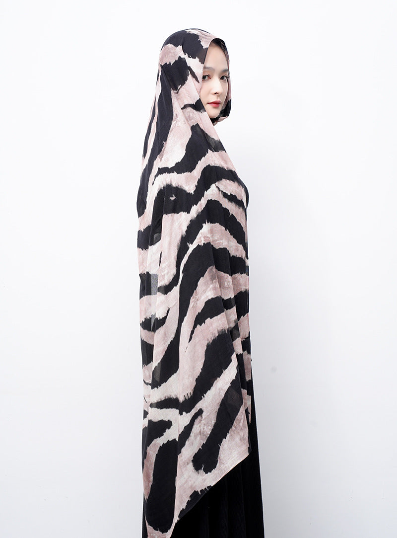 Cotton Headscarf Soft Lightweight and Breathable Daily Fashion Headscarf