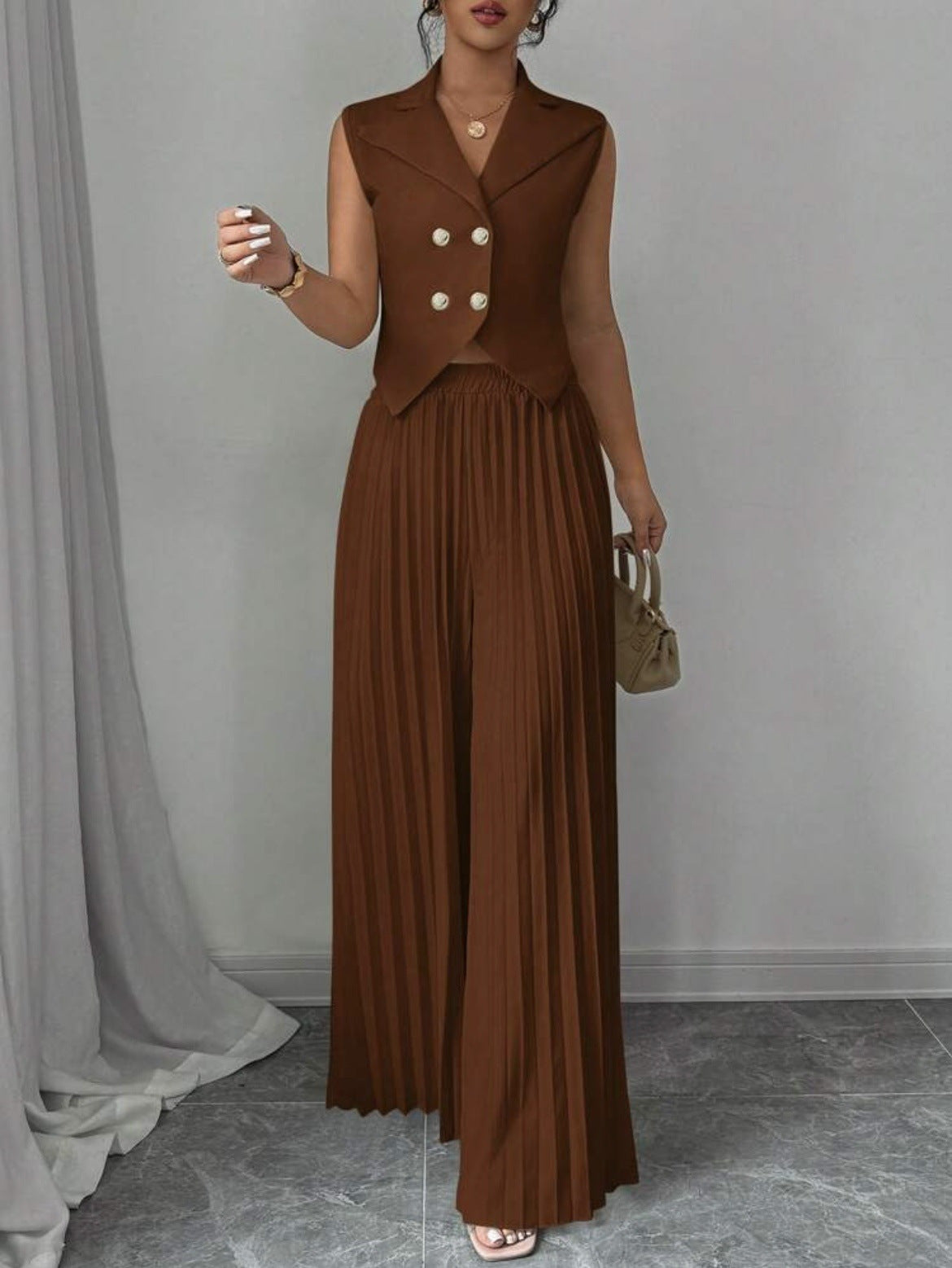 Vest Pants Two-piece Trousers Suit Women