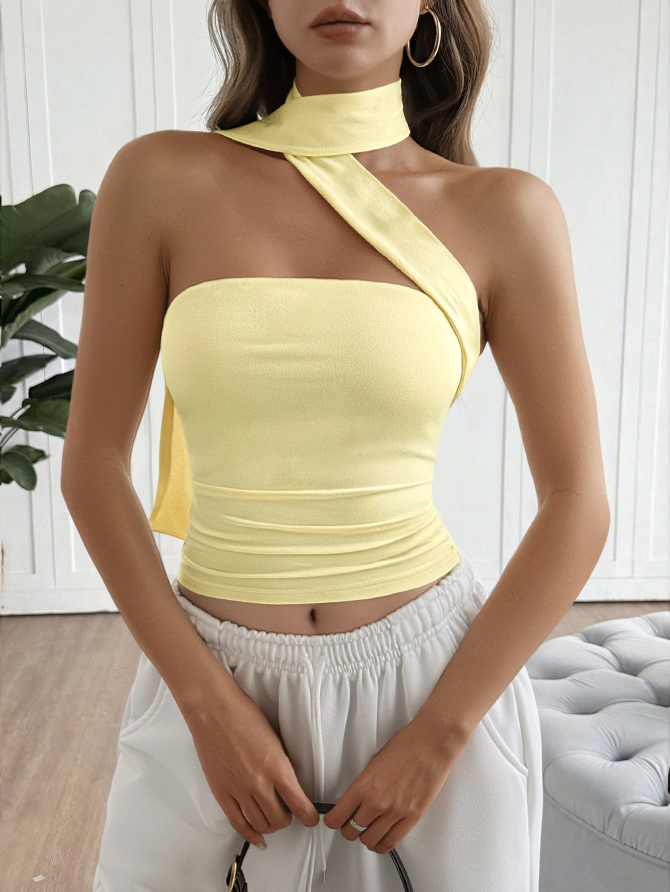 Women Tube Tank Top Sleeveless