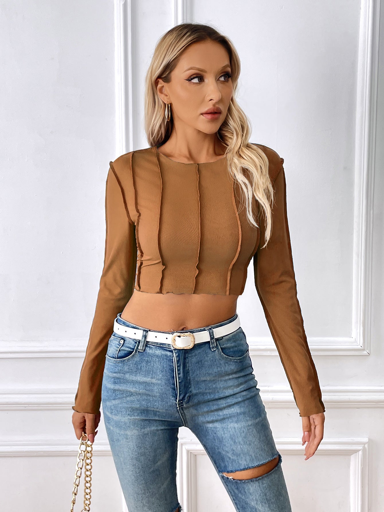 Women's Long Sleeve Tops Casual