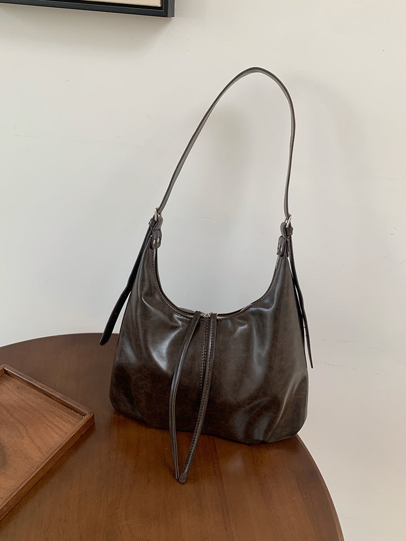 Women Vintage Underarm Bag Tote Crossbody Bag