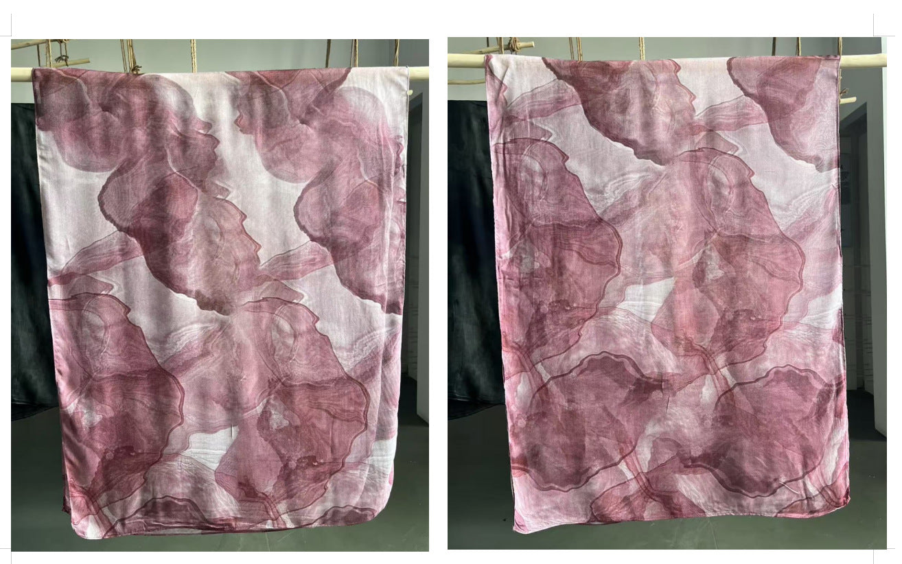 Cotton Headscarf Soft Lightweight and Breathable Daily Fashion Headscarf