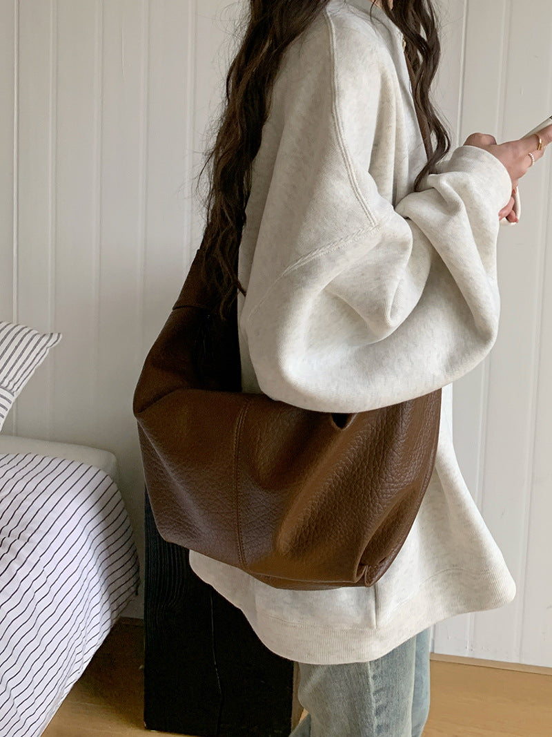 Women Large Capacity Retro Casual Shoulder Messenger Bag