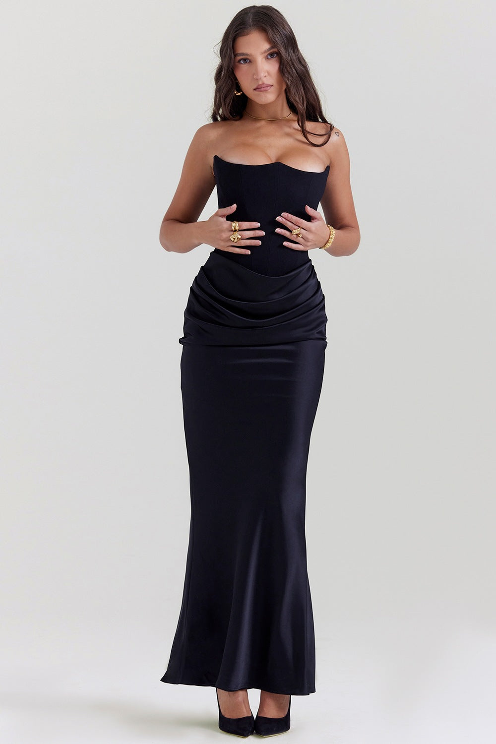 Tubular Sexy Slim Fit Fishtail Dress Women's Evening Dress