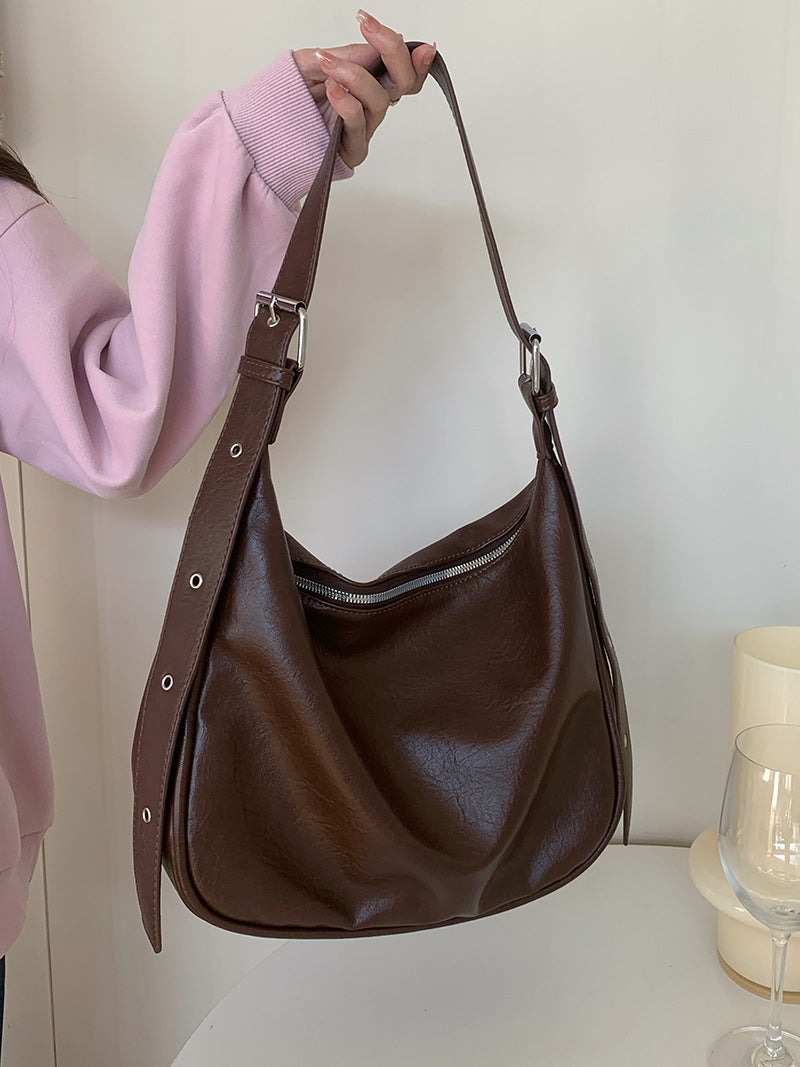 Women Large Capacity Retro Shoulder Bag Tote Bag