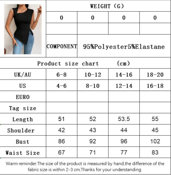 Women's T-shirt Summer Slim Short Solid Color Top